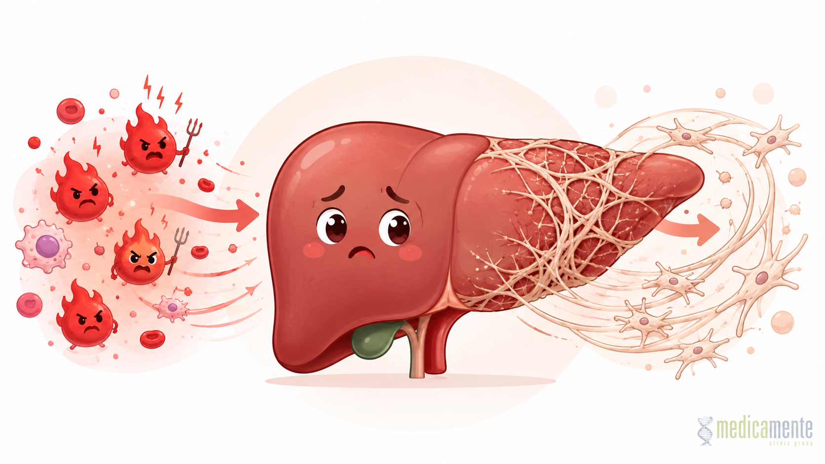 Liver Fibrosis: When Inflammation Becomes Scarring