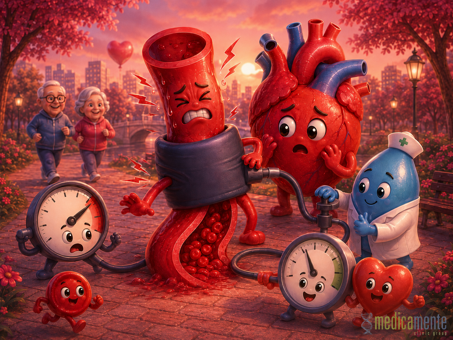 Arterial Hypertension: Why Blood Pressure Must Be Controlled