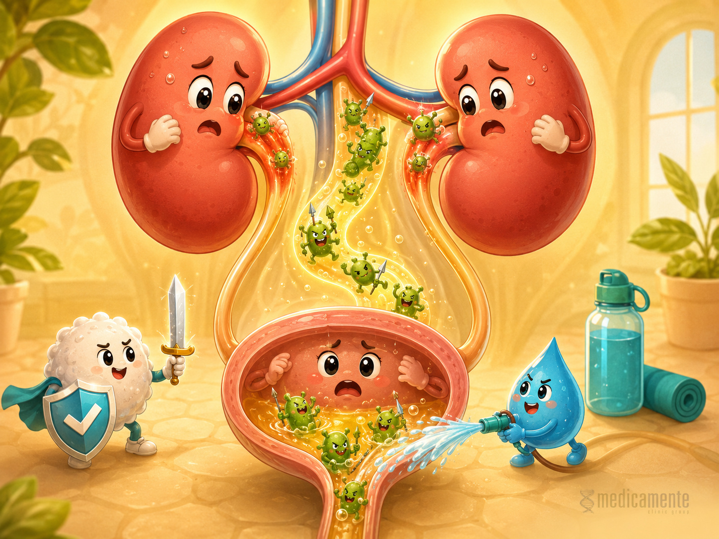 Urinary Tract Infections and the Kidneys