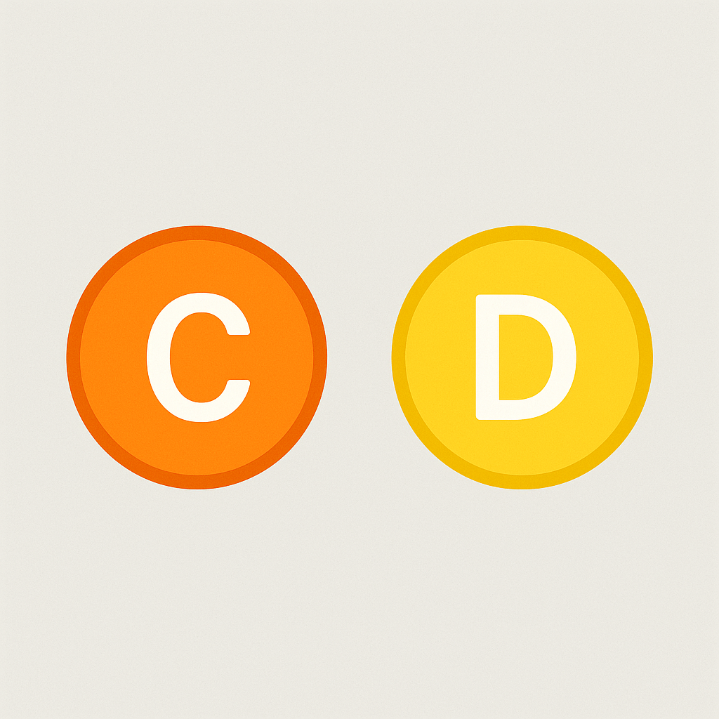 Vitamins C and D: why are they needed and how to take them properly?